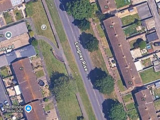 Outline planning permission to build a new block of flats on land adjacent to Reynolds Road and Langney Rise has been refused. Photo: Google