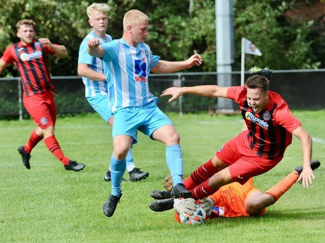 Wick take on Worthing United in Division 1 of the SCFL