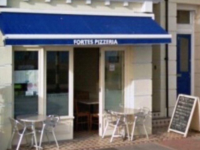 Fortes, on the seafront at Warrior Square, St Leonards, has been in the same family for decades and offers a good range of authentic pizzas. It is listed as being in the top ten Hastings restaurants on TripAdvisor.
