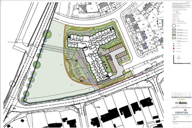 A drawing of the proposed 80-bed care home at Hook Lane, Pagham
