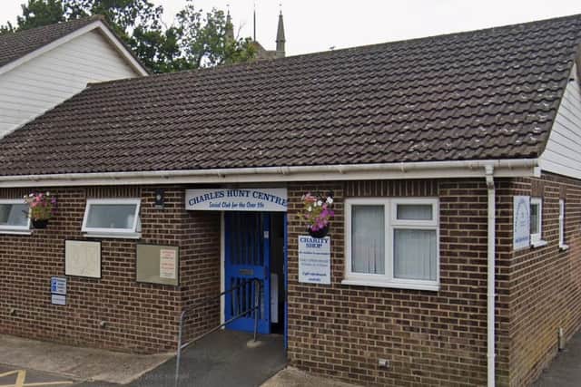 There is an application for The Charles Hunt Centre in Hailsham to split the day centre into a day centre and a shop. Photo: Google Street View