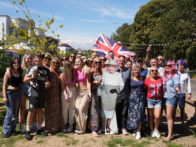SEA LANE GORING WORTHING -WEST SUSSEX JUBILEE