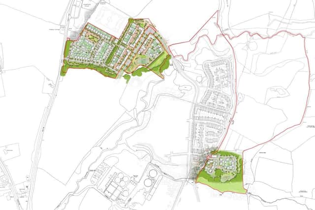 Development parcels