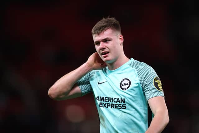 Brighton & Hove Albion young gun Evan Ferguson is being tracked by ‘many clubs’, according to transfer expert Fabrizio Romano. Picture by Naomi Baker/Getty Images