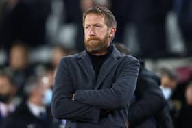 Graham Potter, Manager of Brighton. (Photo by Julian Finney/Getty Images)