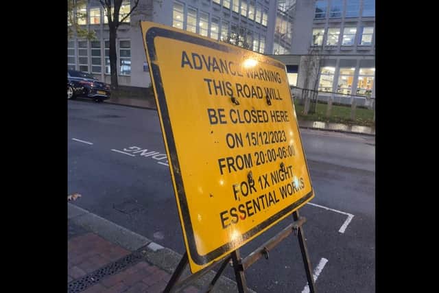 A major road in Eastbourne is set to close for ‘essential’ repair works. Picture: Megan Baker