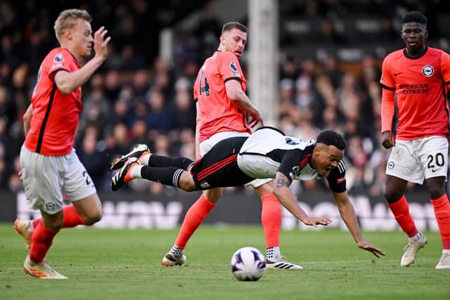 An out-of-sorts Brighton were well-beaten by Fulham at Craven Cottage. (Photo by Mike Hewitt/Getty Images)