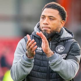Colin Kazim Richards at Salford last weekend | Picture by Kyle Hemsley