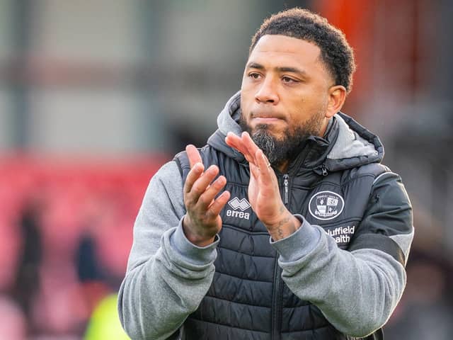 Colin Kazim Richards at Salford last weekend | Picture by Kyle Hemsley