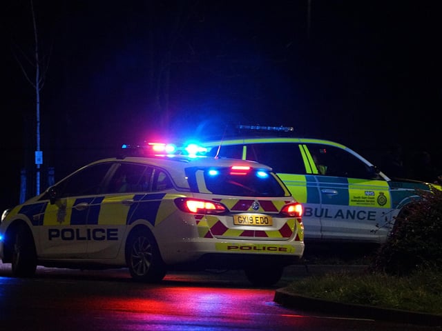 Emergency services were called to Friday Street in Eastbourne shortly after midnight on Saturday (March 2) to a report of a car having collided with a pedestrian