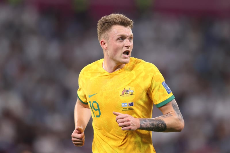 Harry Souttar earned an average rating of 7.68 as Australia reached the round of 16 for the first time since 2006. The Stoke City defender received significant praise for his last-ditch tackle in the Socceroos' 1-0 win over Tunisia in the group stages