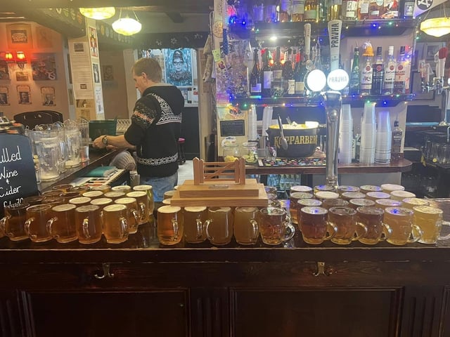 The Stand Up Inn in Lindfield on Boxing Day 2024