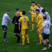 Tempers become frayed in Lancing's visit to Bexhill | Picture by Amy Marshall