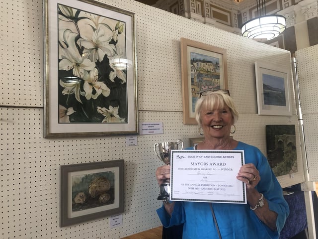 SEA Exhibition - Mayors Cup winner, Brenda Lowe