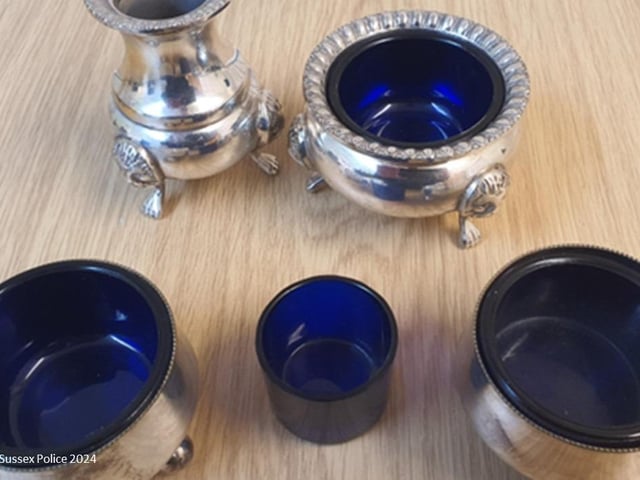 Do you recognise this stolen silverware?