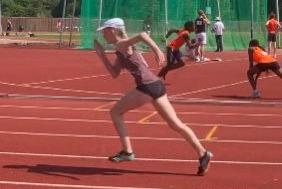 Grace Culshaw 100m 5th