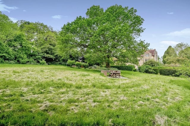 This property on Moat Road in East Grinstead offers 2,971 square feet of accommodation in a Grade I Listed Old Convent
