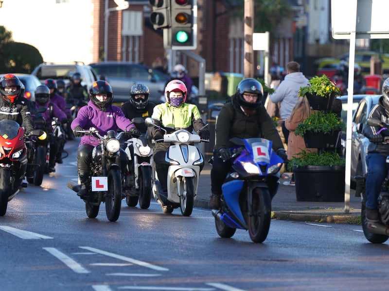 Motorbike convoy for Rustington's India Buchanan who died at the age of 17