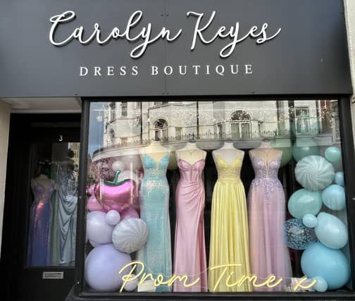 Carolyn Keyes is known across Sussex and beyond for its prom dresses