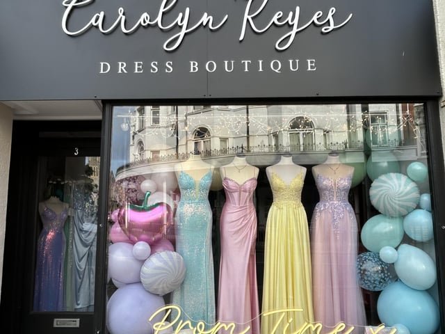 Carolyn Keyes is known across Sussex and beyond for its prom dresses