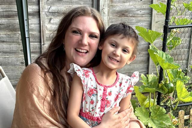Momentum Children's Charity has shared mum Cheynne Gibbs-Singh and six-year-old Raine's story to mark Childhood Cancer Awareness Month