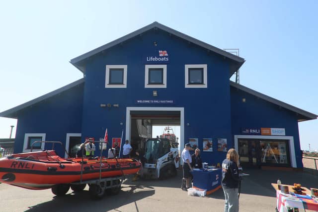 Hastings Lifeboat Station open day on April 27 2025. Photo Roberts Photographic