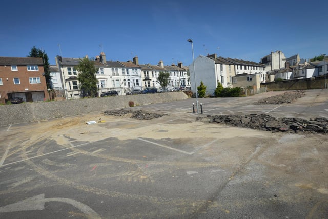 Cornwallis Street car park in Hastings is now closed. A Premier Inn will be built on the site.