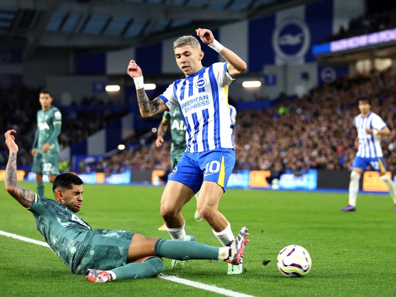 Yet to start a match in the PL this season but a regular from the bench. He will be frustrated about lack of game time but Hurzeler just has so many attacking options.