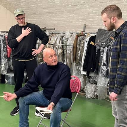 Macbeth in rehearsals