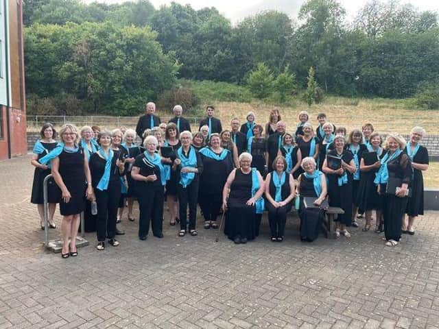 Midhurst Community Choir took to the stage for the first time since 2019.