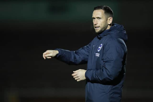 Crofts has been named as interim head coach until the Brighton board name a new manager