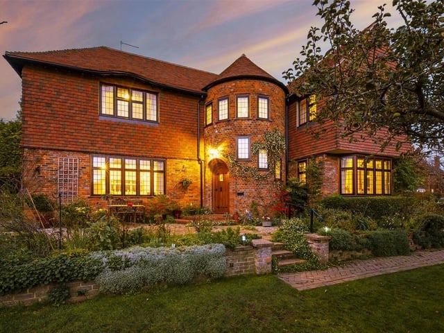 This four-bed detached home is full of period features and is on the market for £1,200,000