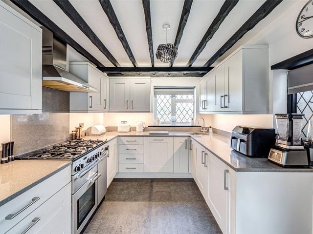 This four-bedroom detached house is a beautifully-presented character residence dating back to the late 19th century. It has come on the market with Michael Jones & Company priced at £675,000.