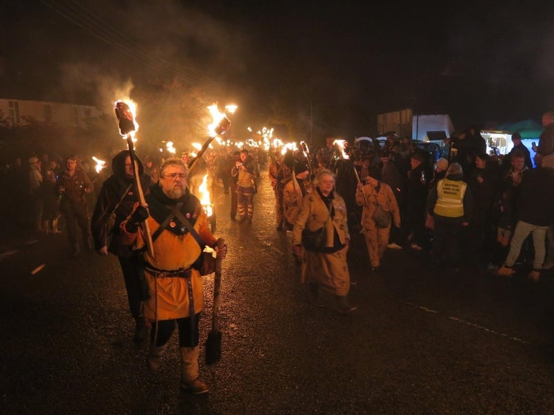 Ewhurst & Staplecross Bonfire 2023. Photo by Andrew Clifton.
