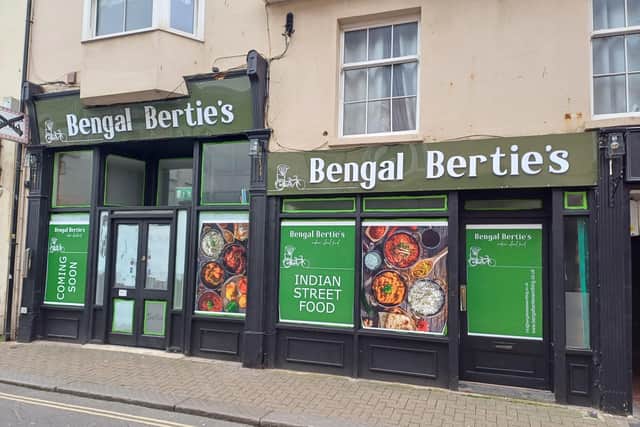 Bengal Bertie's is due to open soon in Worthing's West End. Photo: Katherine HM