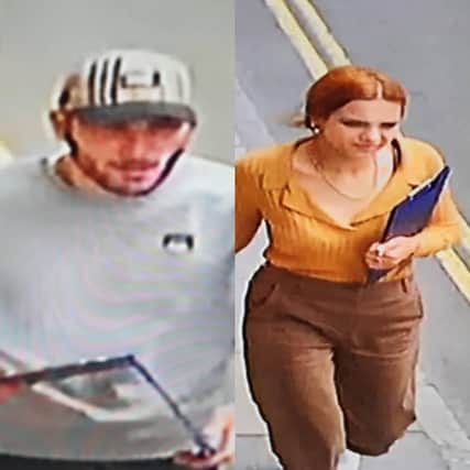 Do you recognise these two? Photo: Sussex Police.