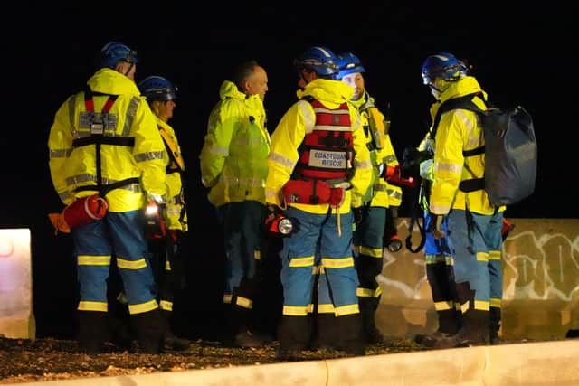 Emergency services across Sussex were called to a major incident on Hove beach last night (March 2).