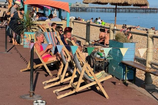 Sunny spell in Hastings