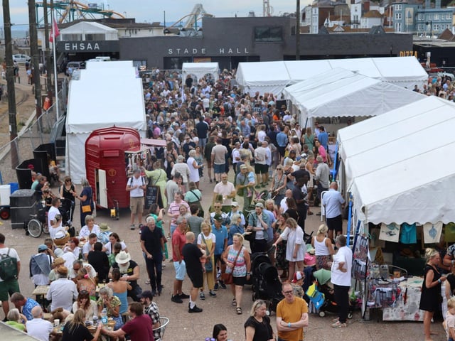 Hastings Seafood & Wine festival 2023. Photo by Kevin Boorman.