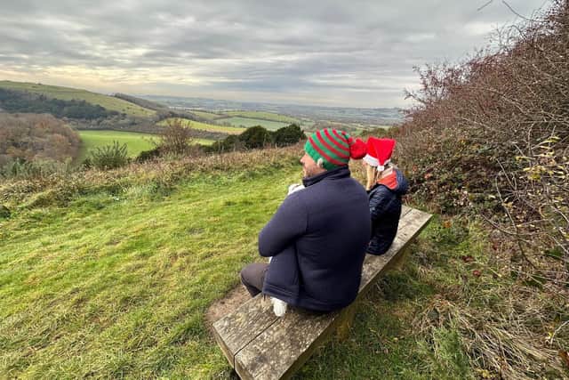 Festive walks are a great way to unwind. Picture: Rebecca Saunders