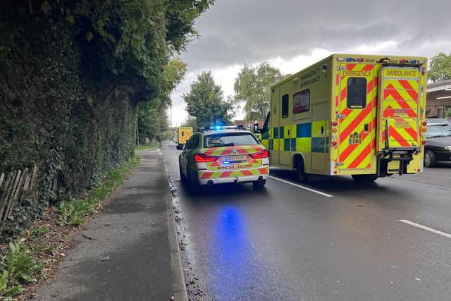 There are reports of a serious car crash in Heathfield this afternoon (September 27).