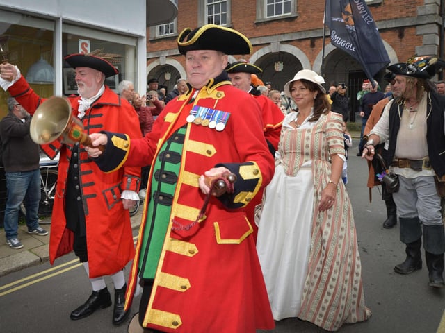 The 72nd National Town Criers' Championships in Rye on October 11 2025.