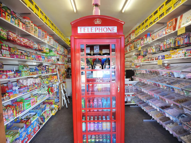 Sweet Cheeks, a new retro sweet shop in Queens Road, Hastings.
