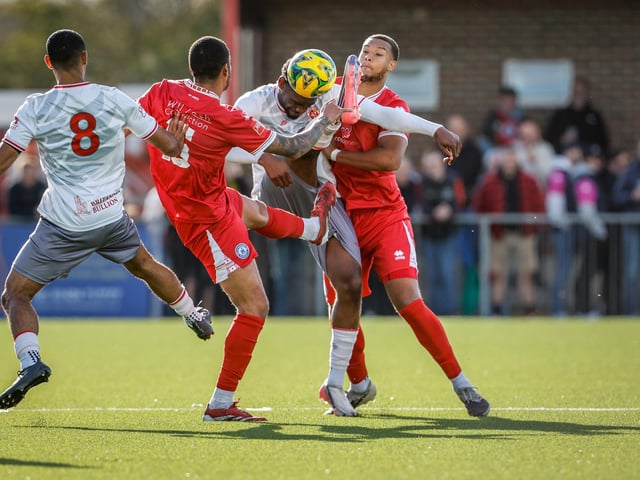 Eastbourne Borough v Welling United, Isthmian Premier