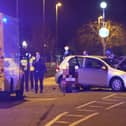 The photographer said the incident happened at Rectory Road in Worthing at around 7.40pm on Sunday, March 3