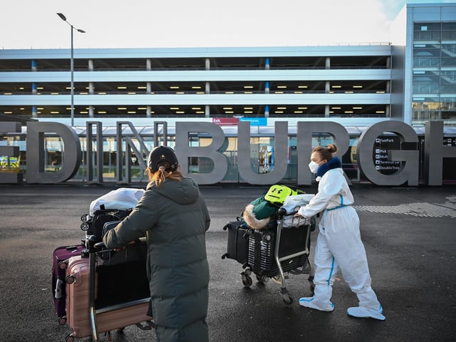 Departures from Edinburgh Airport were 24 minutes behind schedule on average in 2022, according to analysis of CAA data by the PA news agency