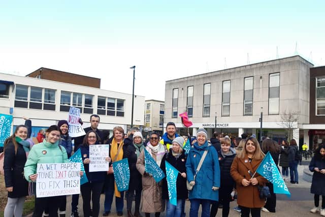 Crawley teacher strikes 2023