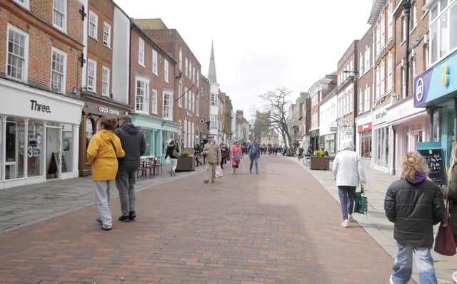 The streets of Chichester.