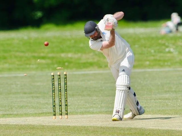 Action from Goring CC's win at Chippingdale in the Sussex Cricket League Division 4 West