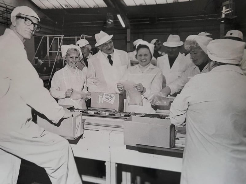 Staff at the factory